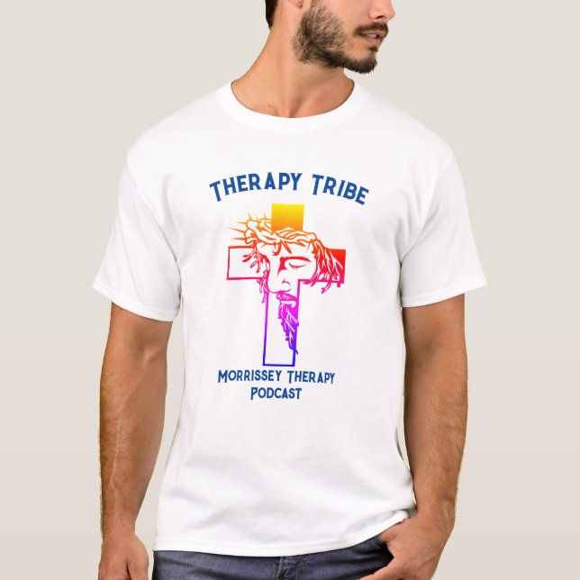 Therapy Tribe / Morrissey Therapy Podcast T-Shirt (Front)