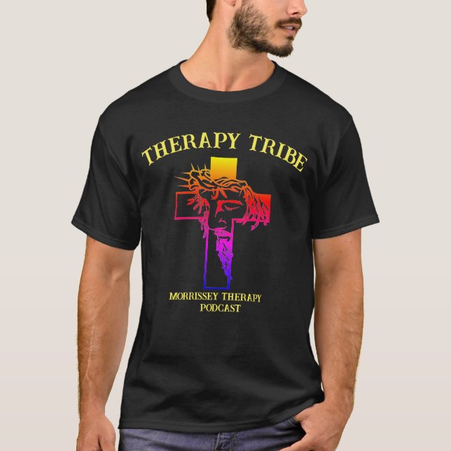 Therapy Tribe / Morrissey Therapy Podcast T-Shirt (Front)