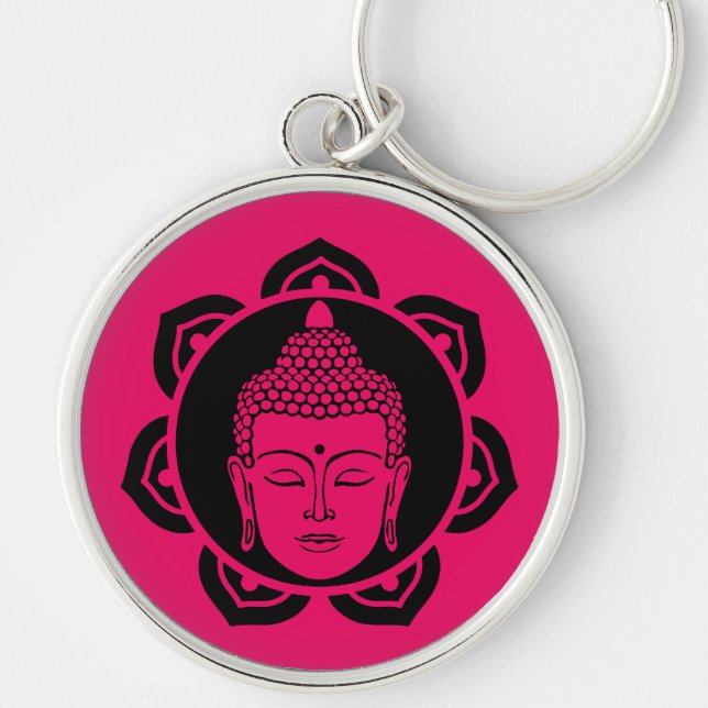 Theravada Buddhist Key Ring (Front)