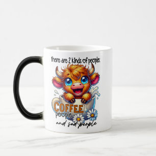 There Are 2 Kinds of People Coffee People and Sad  Magic Mug