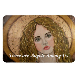 There are Angels Among Us Magnet