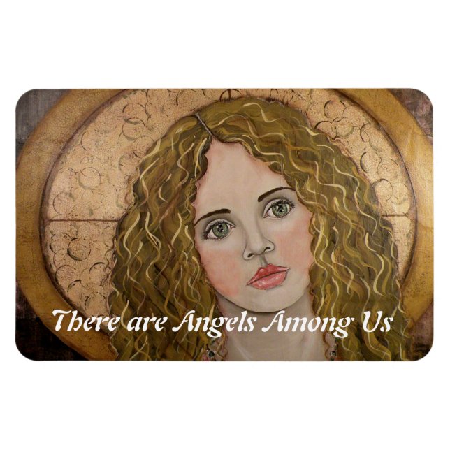 There are Angels Among Us Magnet (Horizontal)