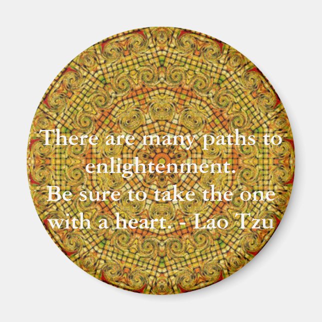 There are many paths to enlightenment............. magnet (Front)