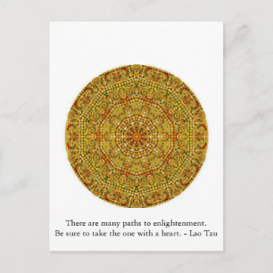 There are many paths to enlightenment............. postcard