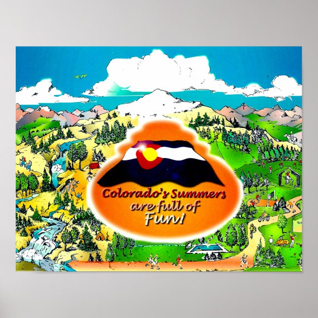 There are many things to enjoy in Colorado Poster (Front)