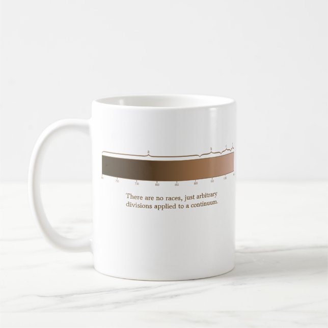 There Are No Races mug (Left)