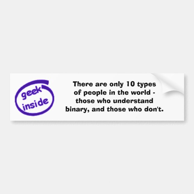 There are only 10 (DELETED) Bumper Sticker (Front)