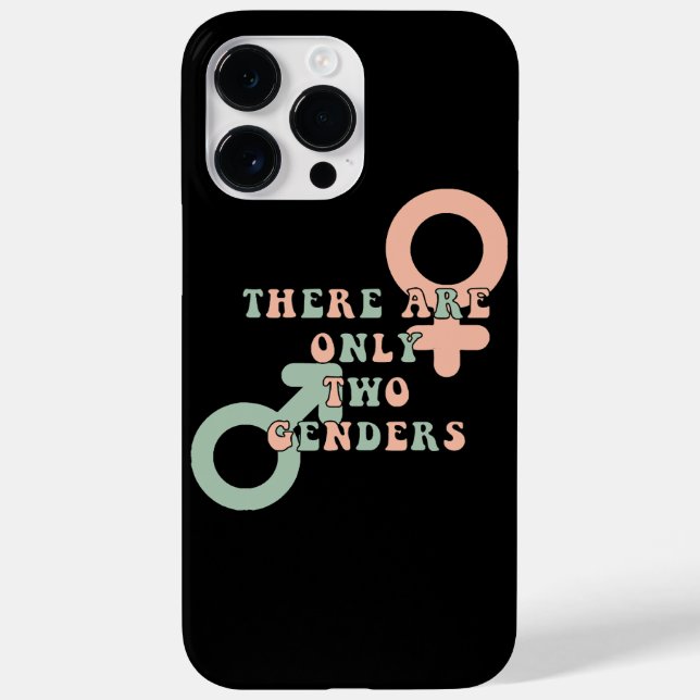 There Are Only Two Genders Case-Mate iPhone Case (Back)