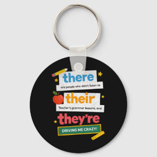 There Are People Who Didn’t Listen To Their Teache Key Ring