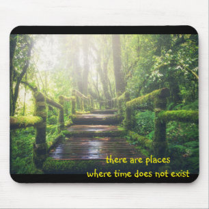 There are places where time does not exist - mouse mat