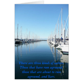 There are three kinds of sailors.