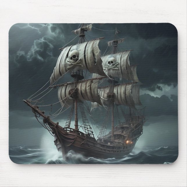 There be Pirates! Mouse Mat (Front)