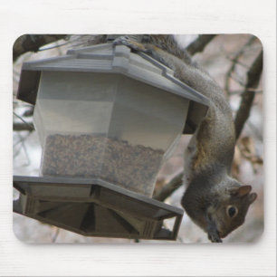 There Goes The Bird Seed Mousepad