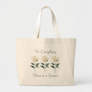 There is a Season Gardenia Tote Bag
