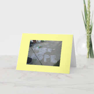 There is hope card
