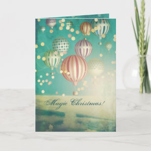 There is Magic  Christmas Greeting Holiday Card