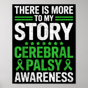 There is more to story cerebral palsy awareness cp poster