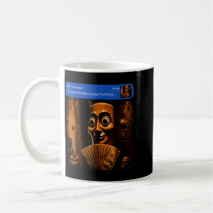 There Is Motion At Front Door Tung Tung Sahur Coffee Mug