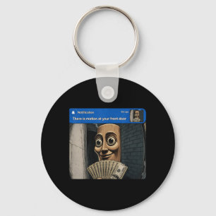 There Is Motion At Front Door Tung Tung Tung Sahur Key Ring