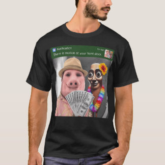 There Is Motion At Your Front Door Tung Tung Tung T-Shirt