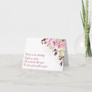 There Is No Blessing As A Mum Like You Card