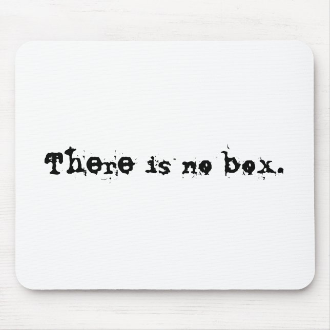 There is no box. mouse mat (Front)