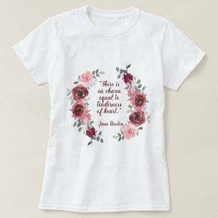 There is No Charm Austen Quote Women's  T-Shirt
