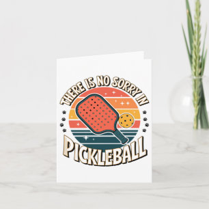 There Is No Crying In Tee Sticker Card