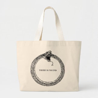 There Is No End Large Tote Bag