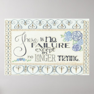 There is No Failure Poster