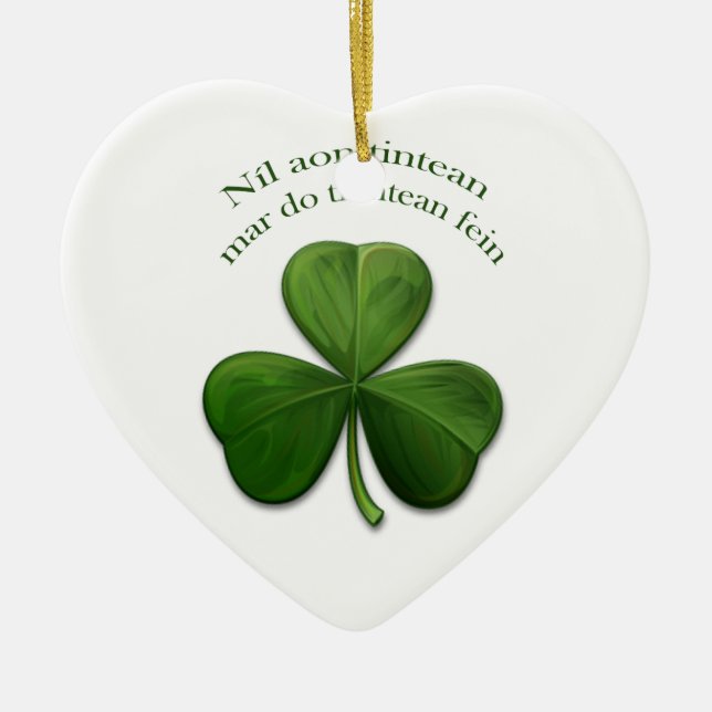 There is no place like home ceramic tree decoration (Front)