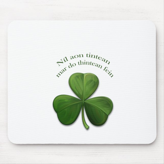 There is no place like home mouse mat (Front)