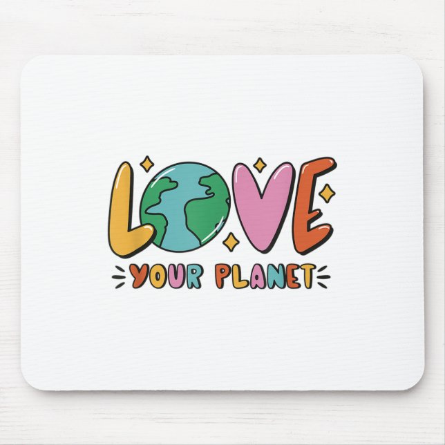 There Is No Plan B Climate Protection Environmenta Mouse Mat (Front)