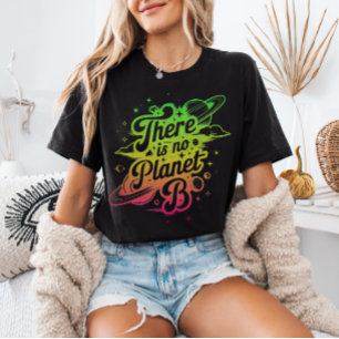 There is No Planet B Climate Change Awareness Tri-Blend Shirt