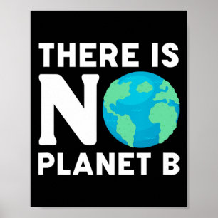 There Is No Planet B Climate Change Environmentali Poster