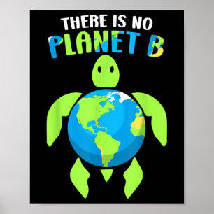 There Is No Planet B Climate Environmental Protect Poster