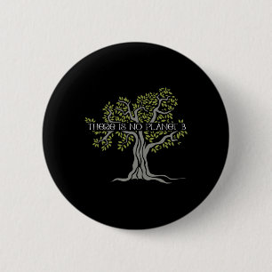 There Is No Planet B Earth Day 4  6 Cm Round Badge