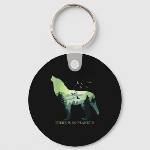 There Is No Planet B Earth Day Design Natural Rese Key Ring