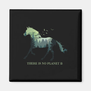 There Is No Planet B Earth Day Design Natural Rese Magnet
