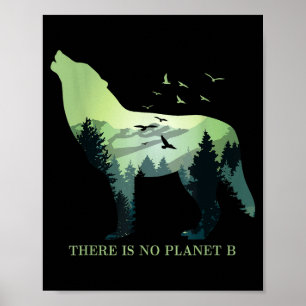 There Is No Planet B Earth Day Design Natural Rese Poster