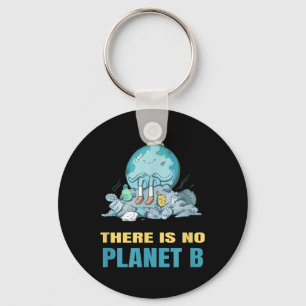 There Is No Planet B Earth Nature Environmental Pr Key Ring