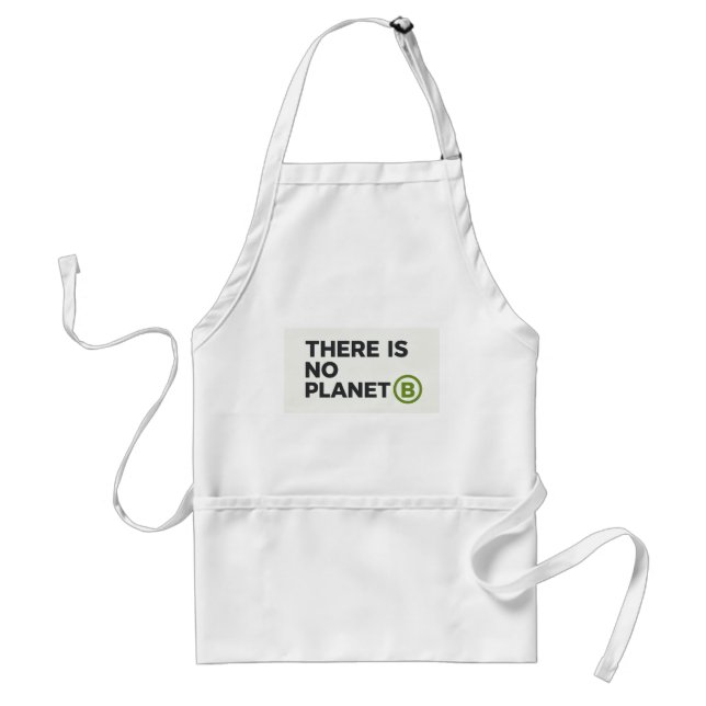 There Is No Planet B Environmentalist  Standard Apron (Front)