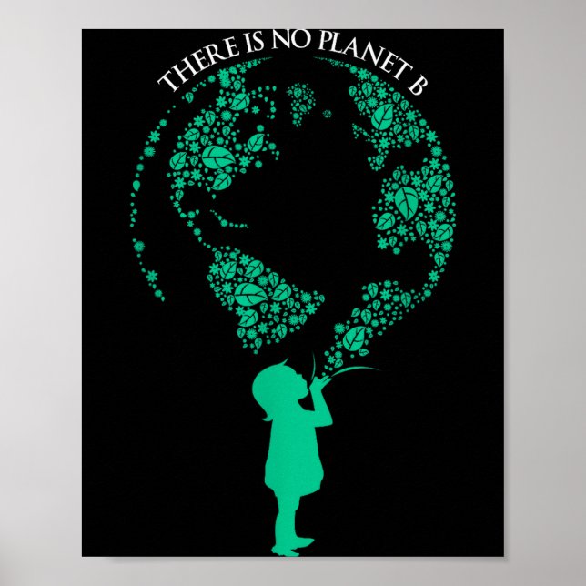 There Is No Planet B - Global Warming _1  Poster (Front)
