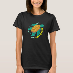 There Is No Planet B  Turtle  Save The Ocean  5 T-Shirt