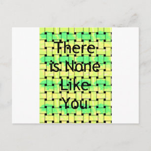There Is None Like You Art Print Postcard
