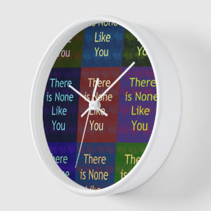 "There Is None Like You": The Mosaic Grid Display Clock