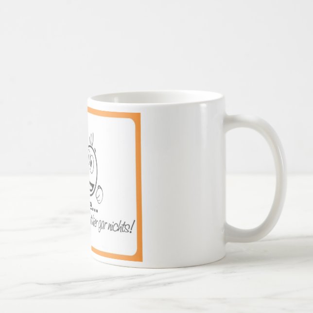 "There is nothing going on without coffee" Coffee Mug (Right)