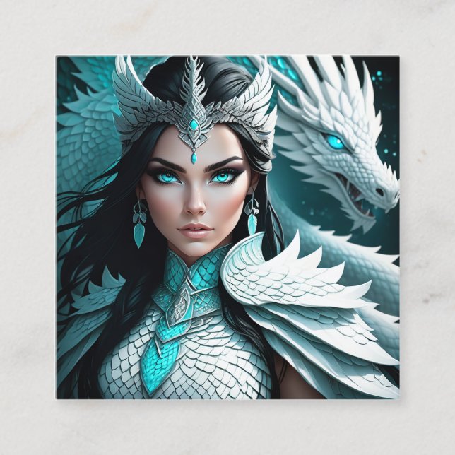 There is something special and unique about Nordic Square Business Card (Front)