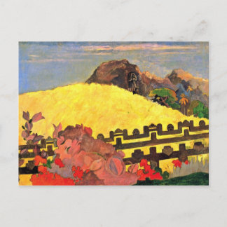 There Is The Temple (Parahi Te Marae) By Paul Postcard