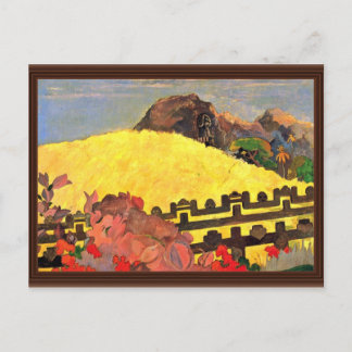 There Is The Temple (Parahi Te Marae) By Paul Postcard